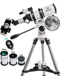 Gskyer Telescope, Telescopes For Adults, 80MM Az Space Astronomical Refractor. Fixed Price $248.61.