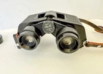 Pristine Fuji Meibo 7X35 Binoculars - Fpo Volcano Logo 1950S Japan Cased. Fixed Price $199.00.