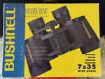 Bushnell Falcon Design Insta Focus 7X35 Binoculars Open Box. Fixed Price $19.77.