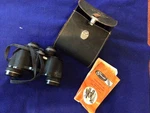 Vintage Stellar Binoculars 7/35 # 40075 Coated Optics Xtra Wide Angle With Case. Fixed Price $15.00.