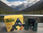 Alpen Magna View Model 217 Wide Angle 10X52 Binoculars Green W/case (nos). Fixed Price $62.99.