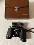 Vintage Tasco Zoom Model No. 101 Binoculars Fully Coated Optics 7X-15X35 W/ Case. Fixed Price $25.00.