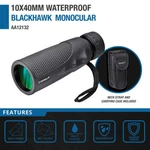 Barska AA12132 10X 40MM Blackhawk Waterproof Hunting Compact Monocular. Fixed Price $71.99.