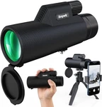 Anyork 12X42 Monocular Telescope With Smartphone Holder Tripod High Power Prism. Fixed Price $29.99.