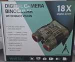 Vivitar Night Vision Binoculars 96MP 5K Uhd 18X Zoom Infrared Green. Fixed Price $259.99.
