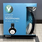 Vivitar Bluetooth Wireless Headphones Listen Up Black White Usb Padded Ears New. Fixed Price $13.00.