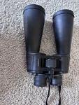 Celestron Black 15X Porro Prism Binoculars For Hunting, Straight Body. Fixed Price $50.00.