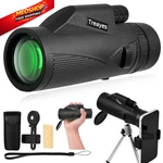 10X42 Monocular Telescope High Power Hd, 330G Ultra-lightweight & BLACK-2. Fixed Price $55.86.