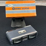 Vintage Atco Opera Glass 522 3X Coated Lens Folding Binoculars Japan With Box. Fixed Price $39.99.