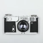 Vintage Soviet Union Ussr Kiev Ukraine Rangefinder Photo Film Camera With Case. Fixed Price $140.00.