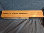 Bausch & Lomb Balscope Ten 20 Power Telescope Spotter Cat No. 61-41-12. Fixed Price $71.99.