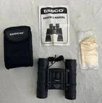 Tasco Essentials 10X25 Binoculars Fully Coated Optics Rubber Armor Compact 168RB. Fixed Price $16.99.