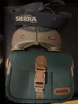 Sierra Tasco Binoculars 8X30 Military Marine Olive Green With Case. Fixed Price $199.99.