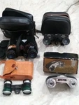 Binoculars.birks 2.5 X/jason Graphite 234R 7 25/CARL Schuz 6 15/EIKOW 3X.. Fixed Price $83.10.