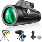 Flyhare Monocular Telescope, 12X50 Hd With (smartphone Holde. Fixed Price $19.99.