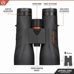 Athlon Optics Midas G2 Uhd 10X42MM Binocular - Black. Fixed Price $280.00.