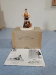 Vintage Sebastian Miniatures Box Colonial Blacksmith 6219 - New Signed. Fixed Price $8.00.