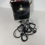 Tasco Binoculars 8X20 NO.502 Vintage Wide Angle 1000YDS:262FT Fully Coated &case. Fixed Price $55.00.