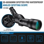 Barska 20-60X60MM BAK-4 Waterproof Angled Spotting Scope + Tripod Kit. Fixed Price $285.99.