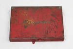 Genuine Snap-on Metal Case 1/4" Drive Box Organizer Holder Snapon Tool Ratchet. Fixed Price $39.99.