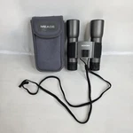 Meade Foldable Binoculars With Case 10X32, 290-1000YDS, Gray Great Condition. Fixed Price $20.00.