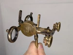 Vintage 1960S Bronze Leitz Wetzlar Folding Binoculars Compass. Fixed Price $114.71.