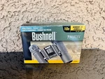 Bushnell Powerview 13-2516 10X25 Compact Folding Roof Prism Binocular Black New. Fixed Price $22.44.