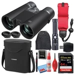 Fujifilm 10X42 Hc Hyper Clarity Roof Prism Binoculars + 64GB Sd Card Bundle. Fixed Price $849.95.