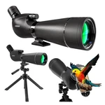 Gosky Hd Spotting Scope 20-60X80MM With Tripod And Smartphone Adapter, Bak 4 .... Fixed Price $235.83.