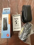 Vtg Vivitar Monocular With Ruby Coated Lens (8X21MM) + Box, Manual, Case. Fixed Price $23.00.