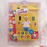 The Simpsons - Homer Action Figure Bandai Logo With Protech Case. Fixed Price $94.99.