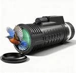 8X42 Monocular Telescope With Rangefinder & Compass, BAK4 Prism Fmc Lens,.... Fixed Price $78.71.