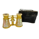 Antique Lemaire Fab Opera Glasses Binoculars Mother Of Pearl W/case Paris France. Fixed Price $165.75.