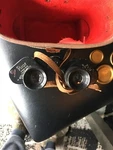 Vtg Scope Pilot Stereo Blue Coated Optics X 35 Binoculars 367FT 1000YDS. Fixed Price $30.00.