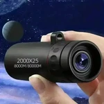 2000X25 Hd Monocular Telescope Mini Portable For Camping Hunting Birdwatching. Fixed Price $12.99.