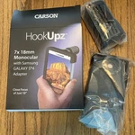 Carson Optical Hookupz Samsung Galaxy S4 Adapter 7 18MM Monocular Nib. Fixed Price $17.99.