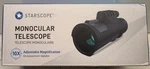 10X Monocular Telescope Starscope Model 30800 Water Resistant W/ Box. Fixed Price $15.00.