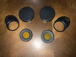 Vintage Sears Binocular Replacement Eye Cups, Lens Caps, And Covers. Fixed Price $9.99.