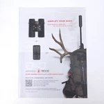 Revic Acura BLR10B Rangefinder Ballistics Print Ad Binocular Laser Display Sheet. Fixed Price $8.60.