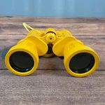 Tasco Binoculars Mens Os Yellow Good 7X50 222YRZ Rubberized Vintage. Fixed Price $74.00.
