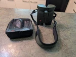Vintage Germany Leica 10X42 Ba Binoculars With Original Case & Carry Strap. Fixed Price $795.00.