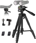 Tripod, 72 Spotting Scope Stand With Binocular Adapter Qr Plates. Fixed Price $54.00.