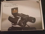 Sharper Image 12X Zoom Digital Camera Binoculars Hd Video Lcd, Slightly Used. Fixed Price $120.00.
