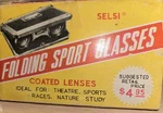 Vintage 21X Selsi Sport Folding Glasses! Pocket Binoculars Box!. Fixed Price $19.99.