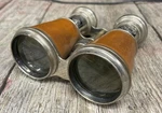 Antique 1900S Early French Binoculars Iris De Paris Cycliste Field Glasses. Fixed Price $125.00.