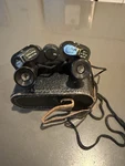 Vintage Swift Model 730 Pointer Miniature Binoculars With Case. Fixed Price $40.00.
