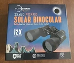 Celestron Eclipsmart 12X50MM Solar Viewing Safe Binoculars With Tripod Adapter. Fixed Price $99.99.
