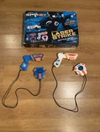 Laser Strike Dueling System Tag Two Guns Game W/ Box. Fixed Price $20.00.