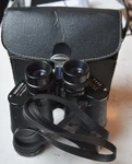 Binoculars Saratoga 7X35 Light Weight Fully Coated Lenses With Caps & Case. Fixed Price $40.00.