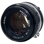 Excellent Return Guarantee: Nikon Nikkor Ai-s 50 F1.4 Lens Z7364. Fixed Price $288.06.